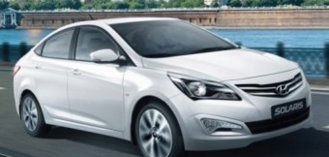 Выросли цены на Hyundai Solaris