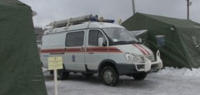 На трассах России устанавливаются пункты обогрева и питания