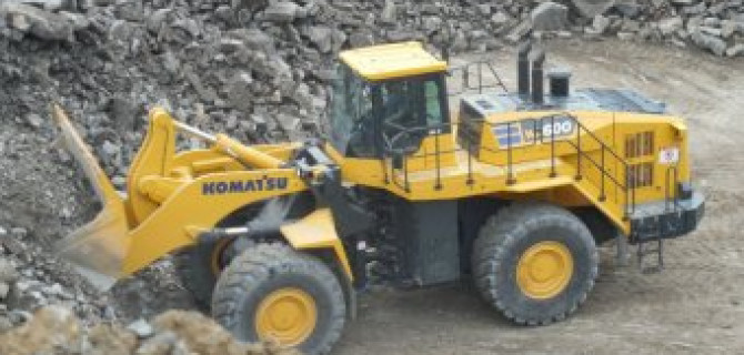 Komatsu выпустил новый погрузчик - быстрее и экономичней предыдущего