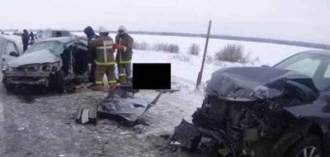 Столкновение на трассе «Екатеринбург-Тюмень»