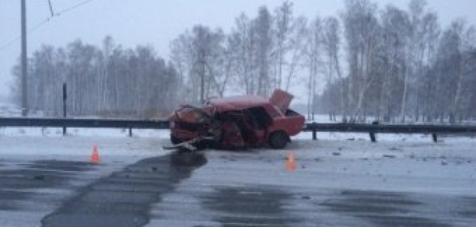 В аварии под Челябинском погиб водитель «копейки»