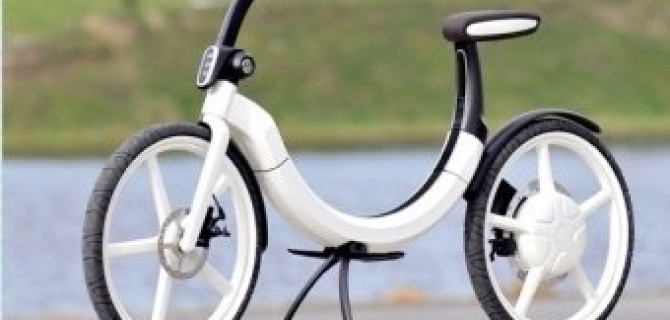 Складной электровелосипед от Volkswagen способен проехать 20 км без подзарядки