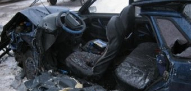 Воронежская область: столкновение на трассе 