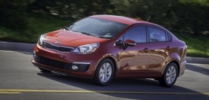 Обновленная модель Kia Rio представлена в Чикаго