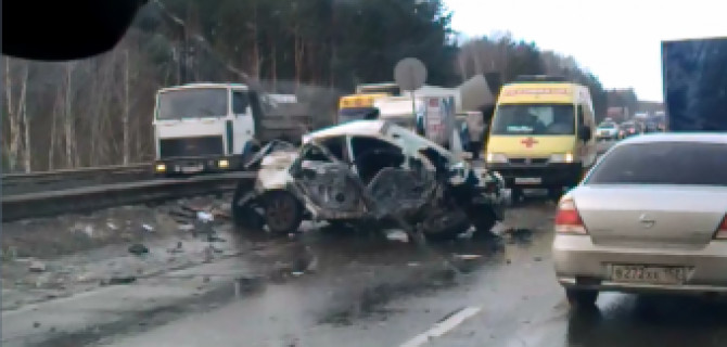 Серьезная авария в Нижнем Новгороде