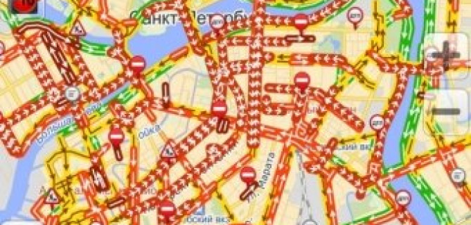 "Яндекс" будет прогнозировать пробки и ДТП