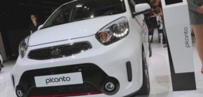 На Женевский автосалон привезли обновленный Kia Picanto