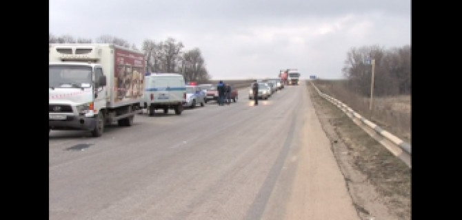 Массовое ДТП в Белгородской области из-за горящей травы