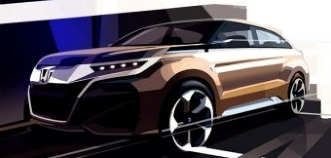 Honda представляет компактный кроссовер