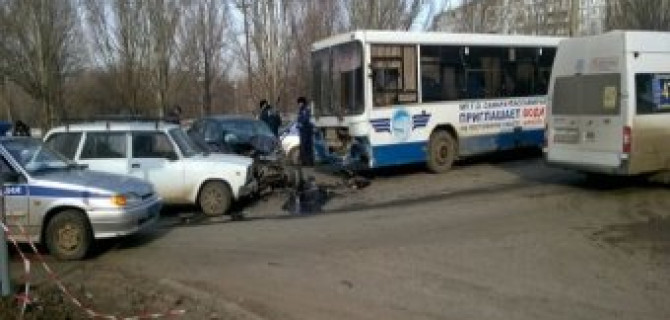 Самара: крупная авария с участием автобуса