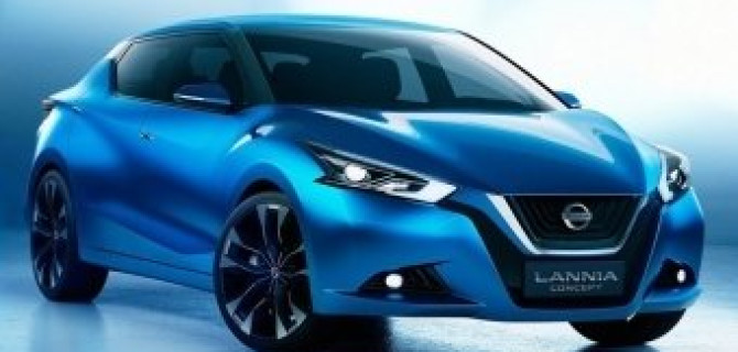 Первые снимки Nissan Lannia
