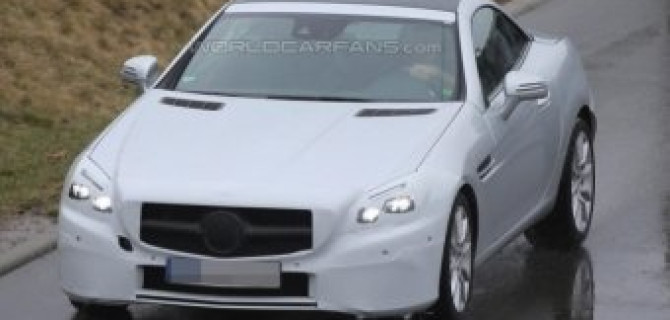 Первые тесты Mercedes-Benz SLC