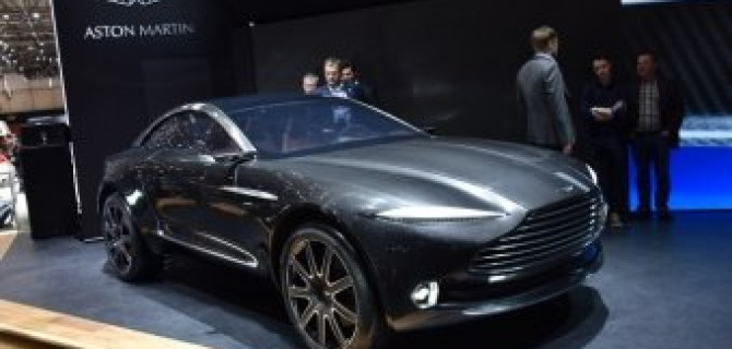 Aston Martin DBX получит электродвигатели прямо на колесах