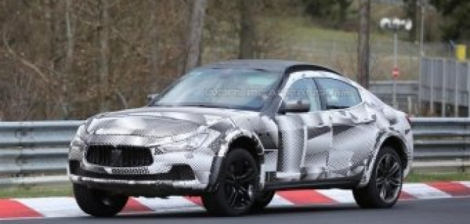Maserati тестирует серийный кроссовер Levante