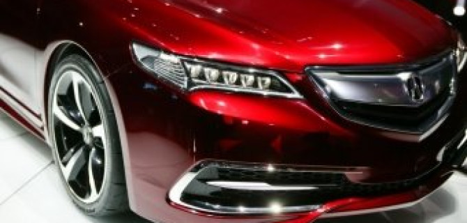 Обзор бизнес-седана Acura TLX 2016  