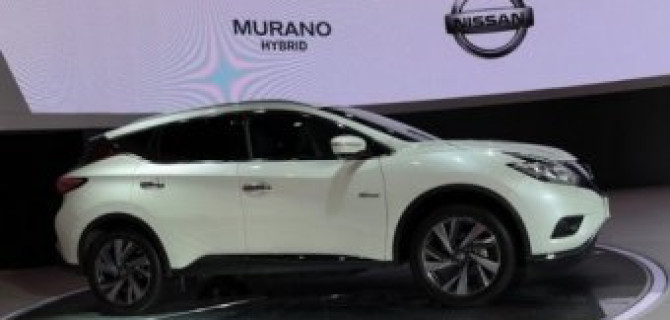 Nissan Murano Hybrid 2015 представлен официально