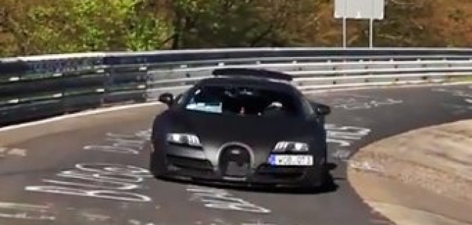 Bugatti тестирует преемника Veyron