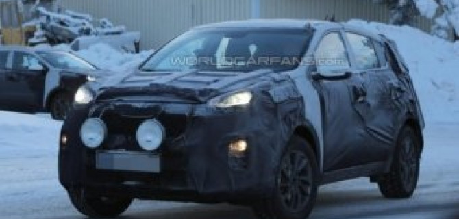 Новое поколение Kia Sportage 2016 дебютирует во Франкфурте в сентябре