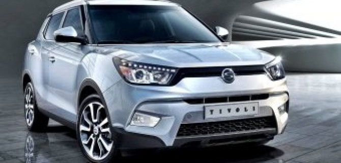 SsangYong планирует вывести Tivoli на российский рынок в этом году