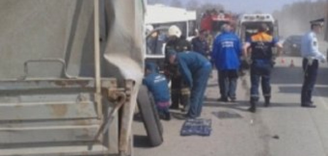 Авария в Рязани с участием маршрутки: пострадало 9 человек