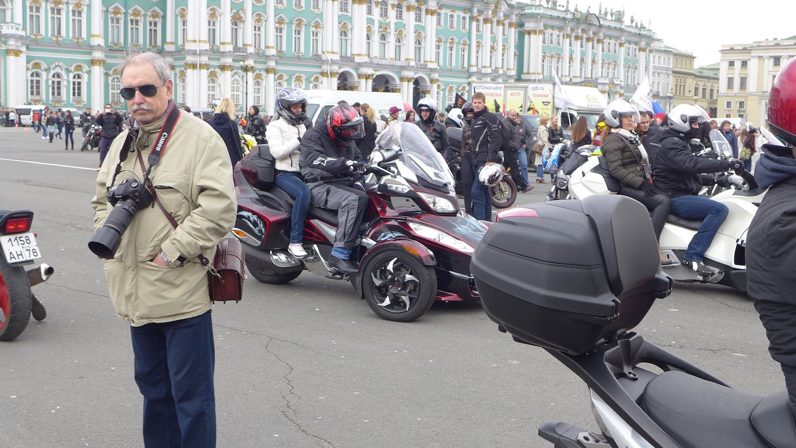 Байкер Открытие мото-сезона 2015