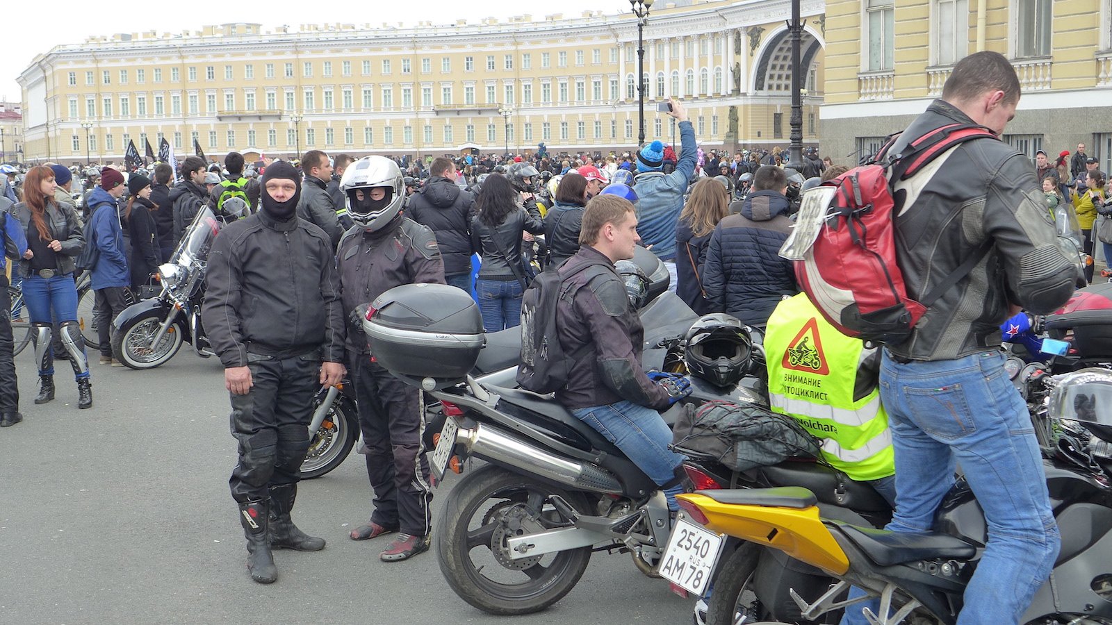 Байкер Открытие мото-сезона 2015