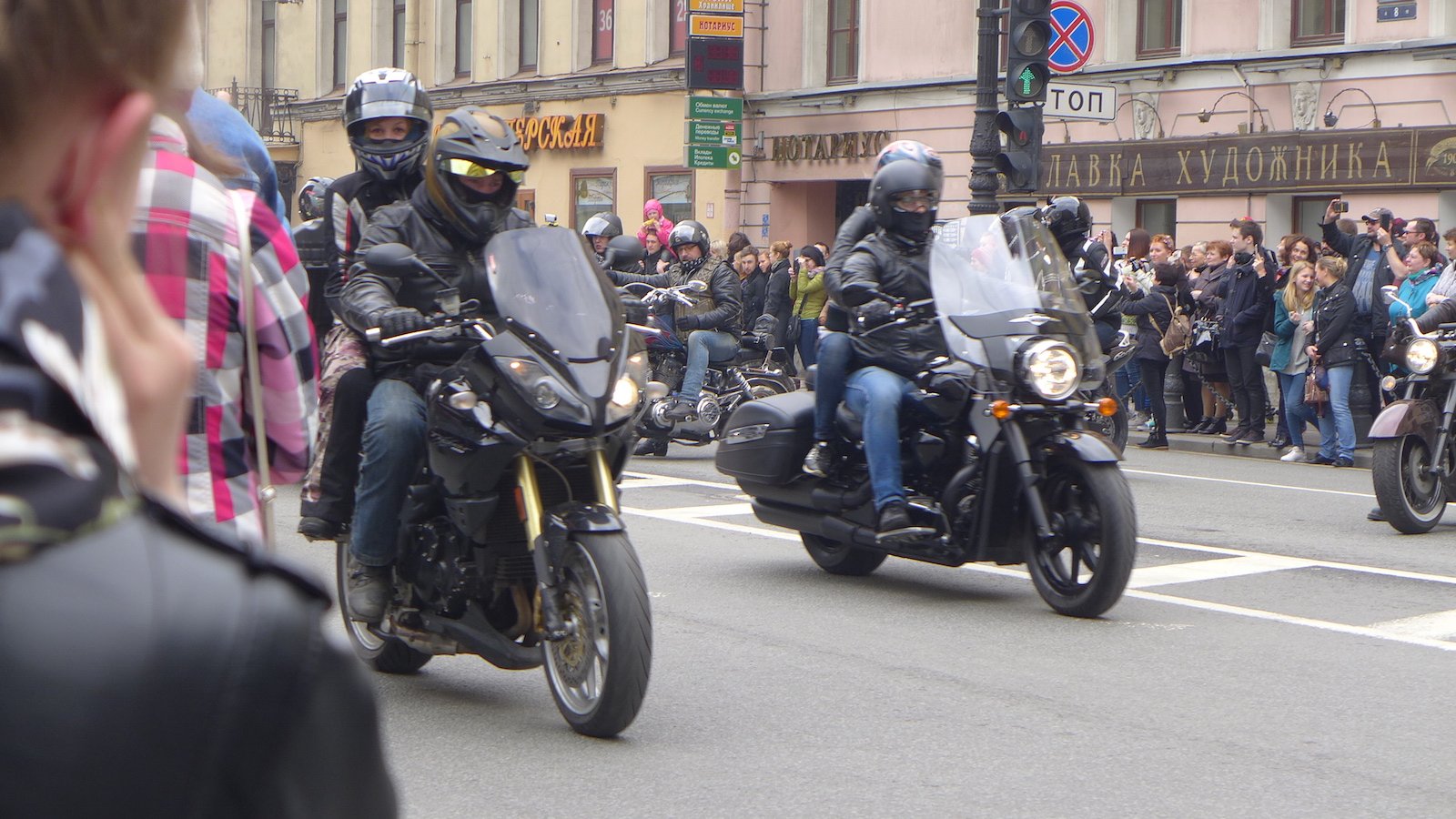 Байкер Открытие мото-сезона 2015