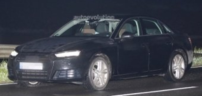 Audi тестирует на дорогах новое поколение A4 