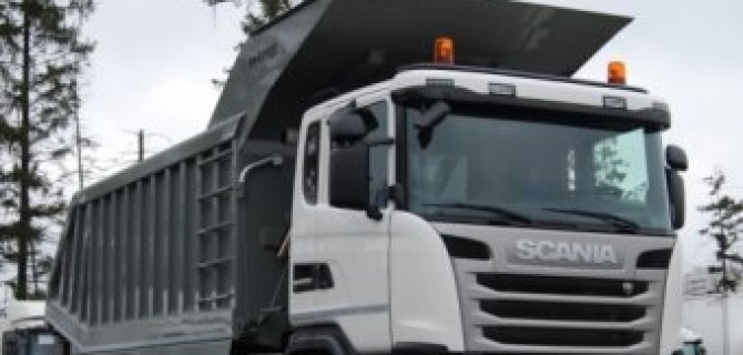 Новые карьерные самосвалы от Scania и Iveco