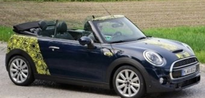 Новый Mini-кабриолет почти без камуфляжа