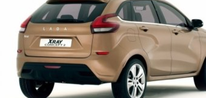 Фото с дорожного теста Lada XRAY в Тольятти