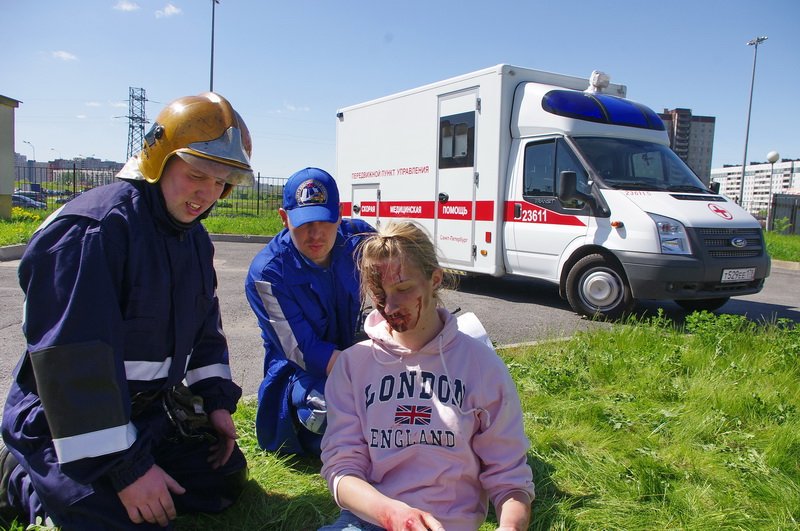 В Петербурге стартуют соревнования по умению оказывать первую помощь в чрезвычайных ситуациях (в ДТП в частности). Yshenia (192).JPG