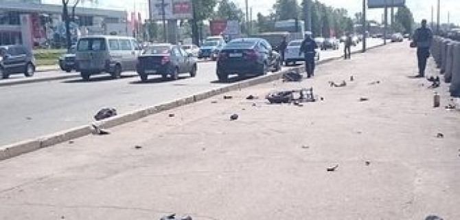 ДТП на Октябрьской набережной: погиб мотоциклист