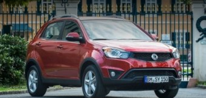SsangYong делают скидку 240 000 рублей на Actyon 