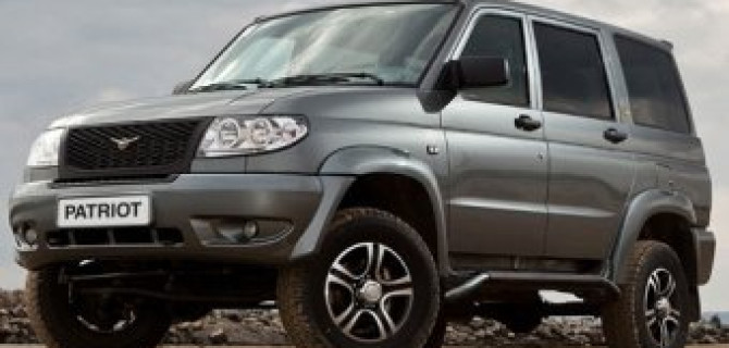 UAZ обновит модель Patriot в 2016 году 
