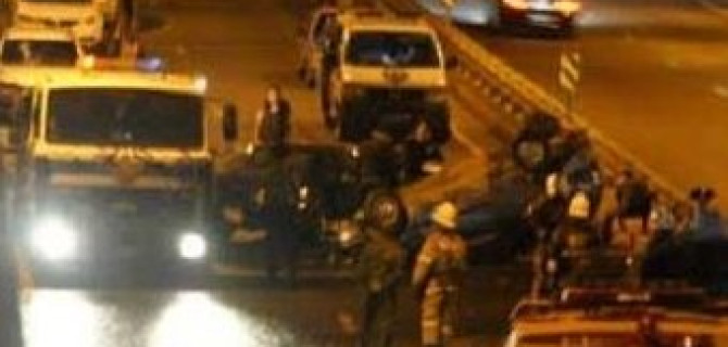 Массовое ДТП на Третьем транспортном кольце в Москве: пятеро пострадавших