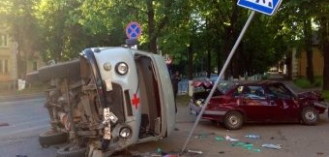 В Великих Луках в ДТП погиб водитель «скорой помощи»