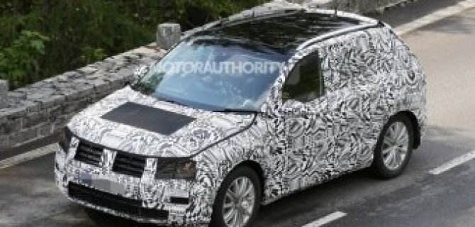 Новый кроссовер Volkswagen Tiguan сфотографирован во время дорожных тестов