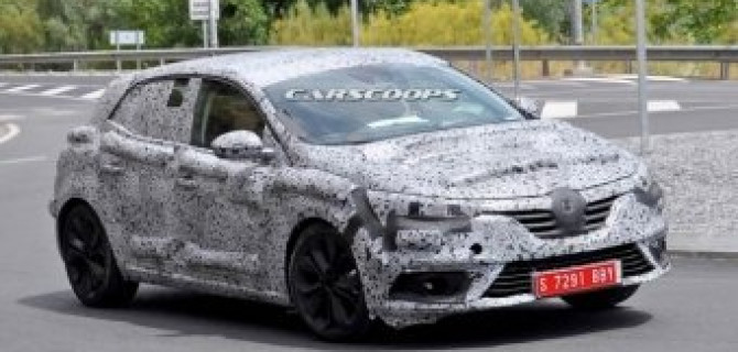 Шпионы засняли новый Renault Megane