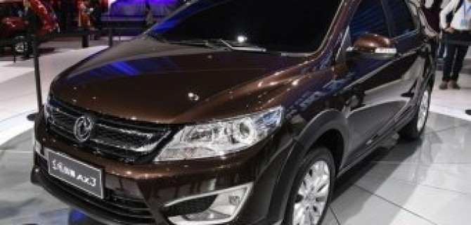 Dongfeng AX3 появится в продаже в сентябре