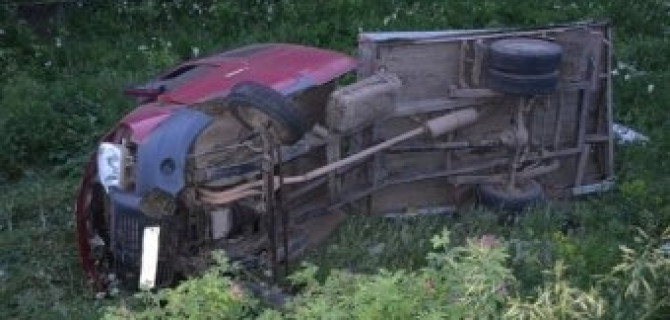 ГАЗель с детьми перевернулась в Башкирии