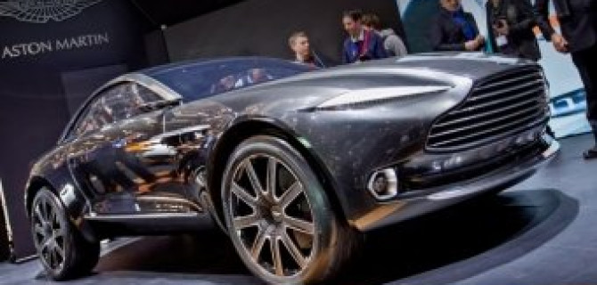 Новые фото концептуального Aston Martin DBX