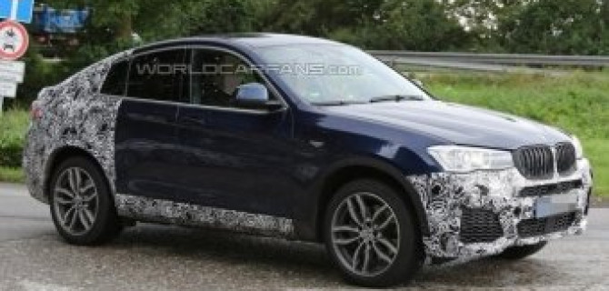 Модель BMW X4 M40i представят в Детройте в январе 2016 года