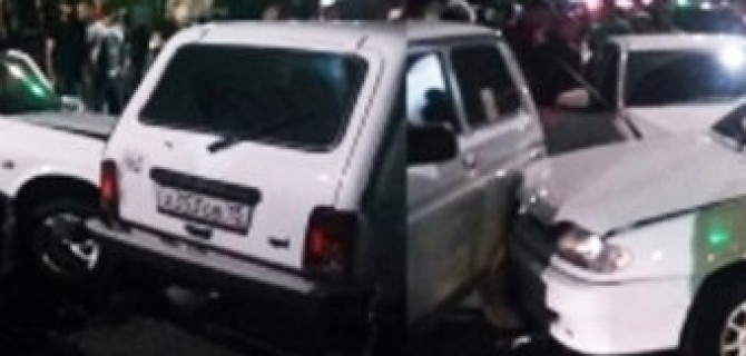 Массовое ДТП во Владикавказе: шестеро пострадавших, в том числе дети
