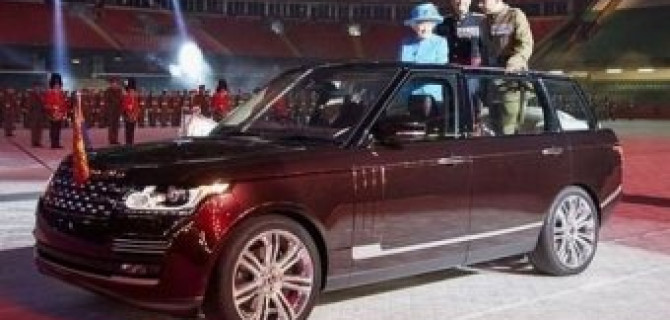 Гибридный Range Rover для королевы Великобритании