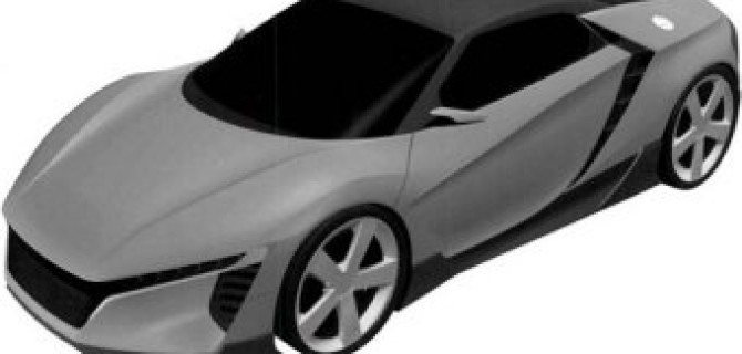 Honda работает над созданием компактного спорткара NSX