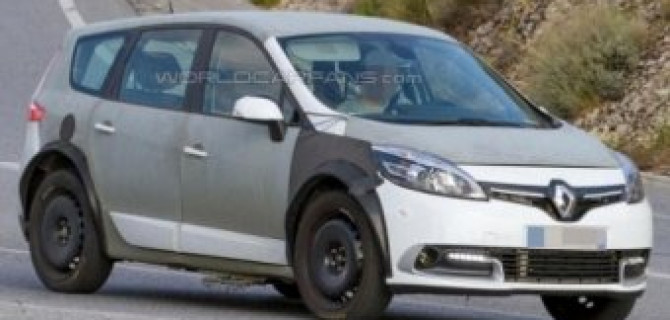 Прототип Renault Grand Scenic проходит тесты