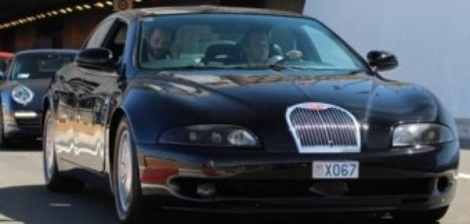 В Монако замечен прототип Bugatti EB112