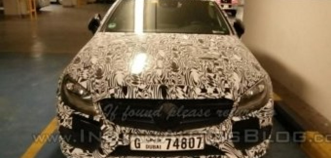 Прототип Mercedes-Benz C-Class Cabriolet тестируется в Дубае