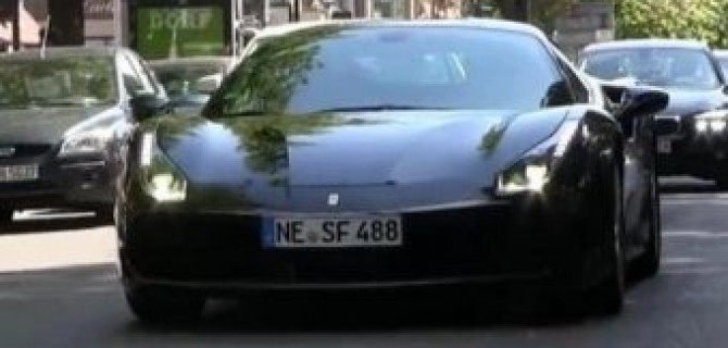 В Дюссельдорфе замечен Ferrari 488 GTB
